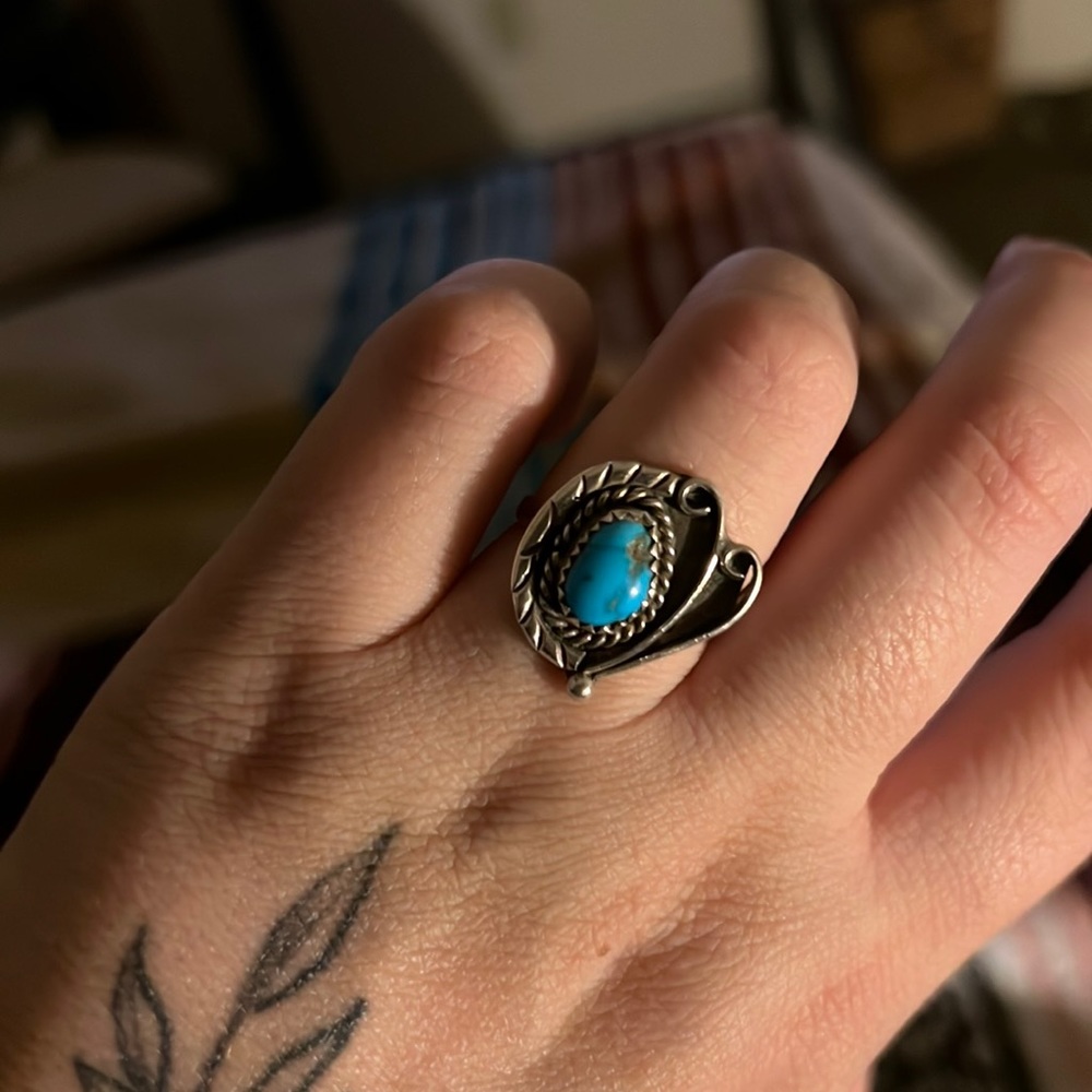 Turquoise Ring, Size 7